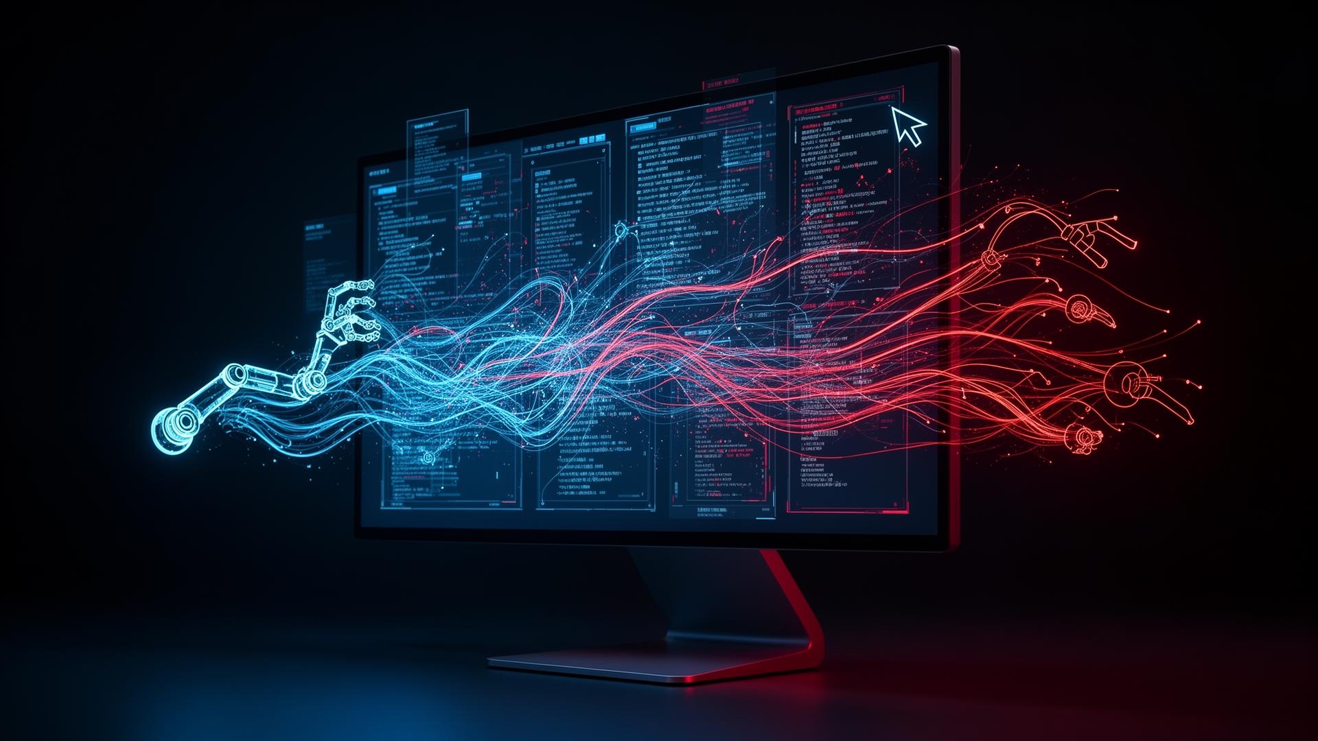 Desktop flow RPA — automation interacting with legacy applications